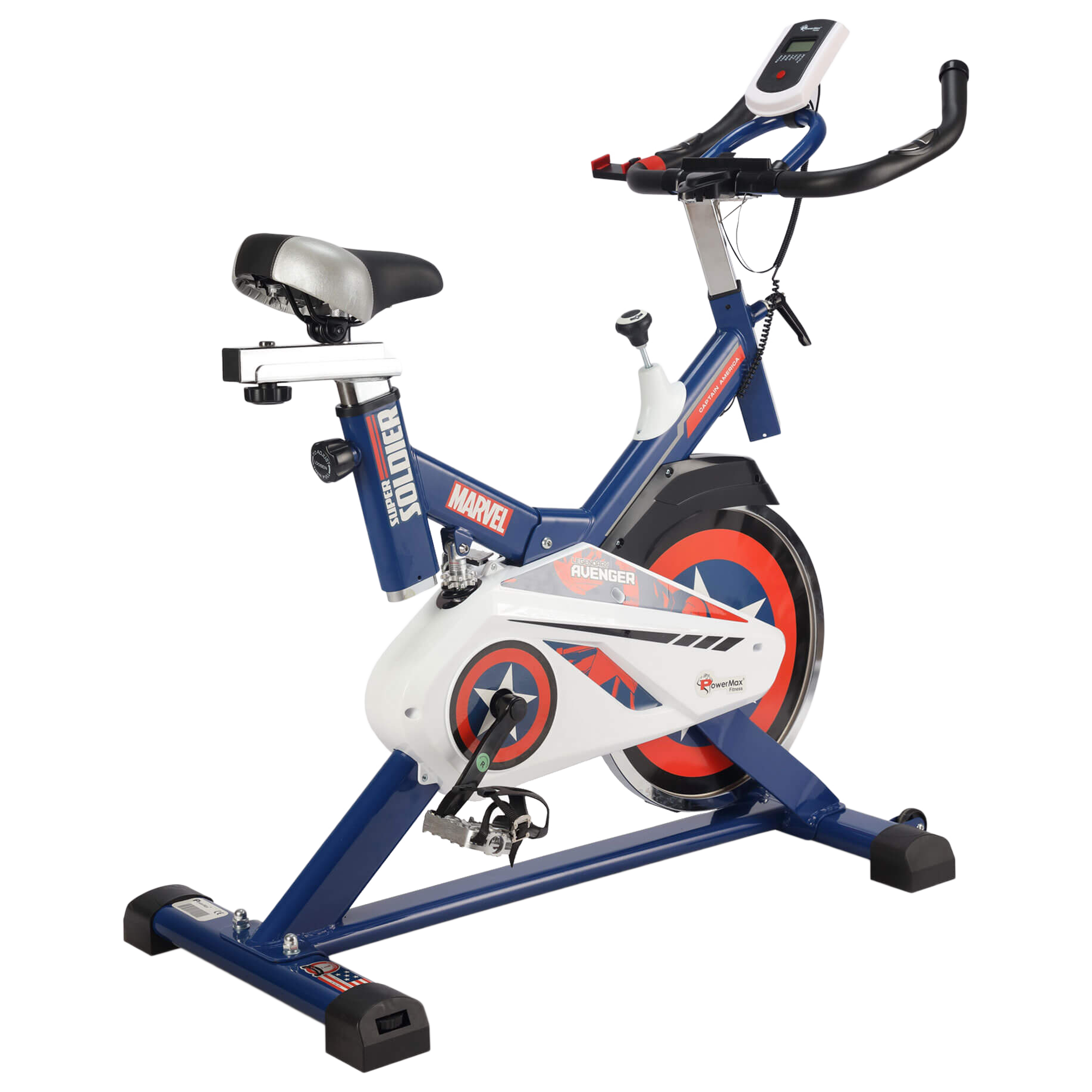 spin bike heart rate monitor
